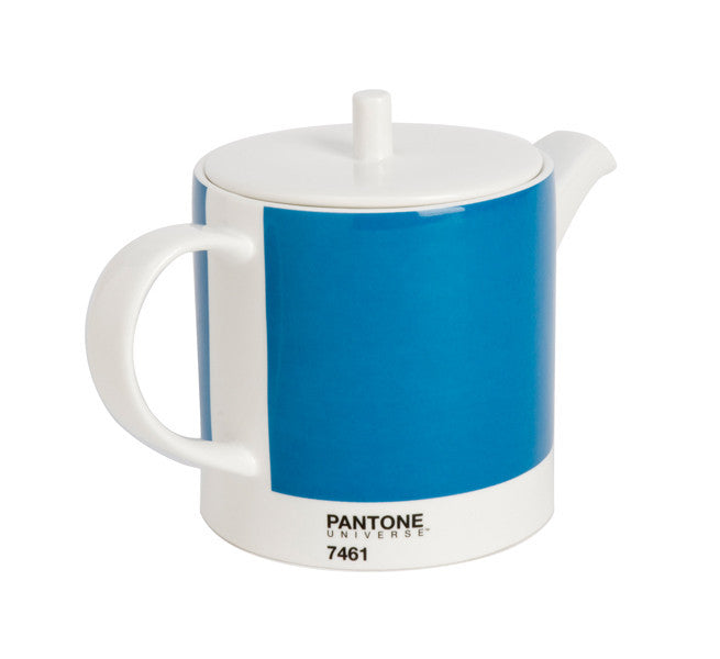 Pantone Printers Blue 7461C Tea Pot