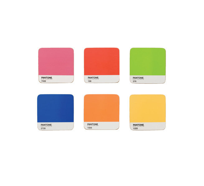 PANTONE Bright Tone Coasters