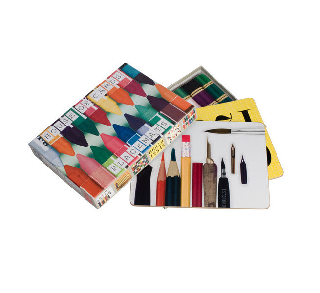 Eames Mixed Pack Serving Mats (4 x Large)