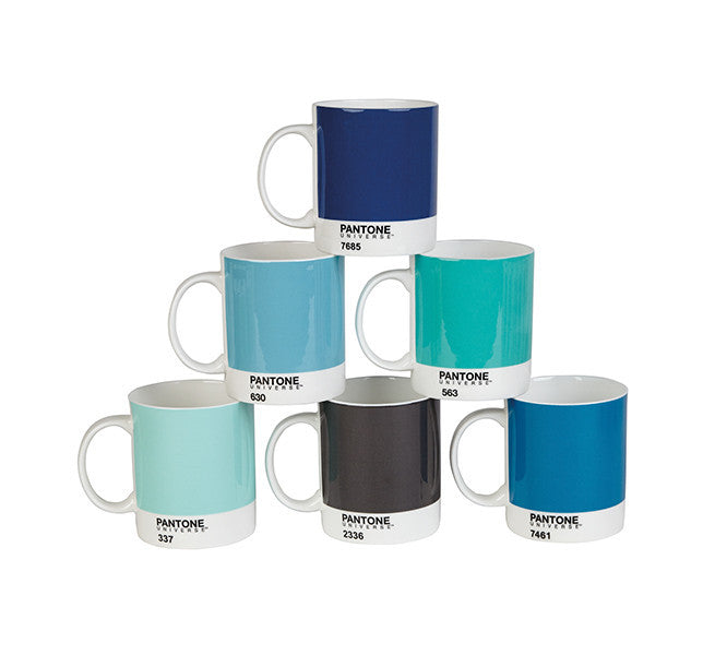 PANTONE Blue Tones Set 2 Mugs