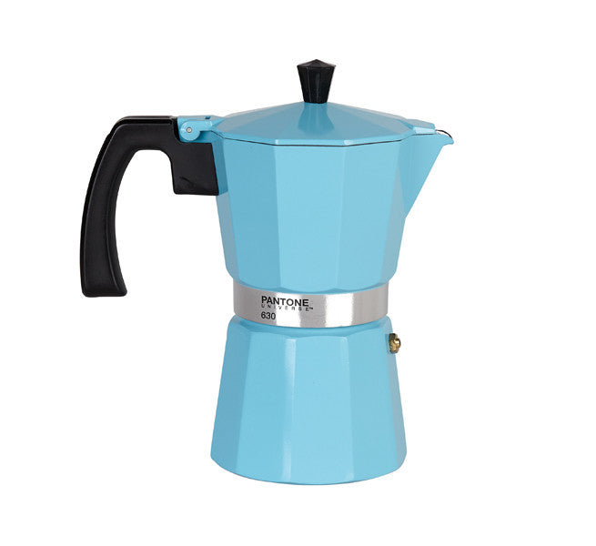 Pantone Vintage Blue 630C Coffee Maker (6 Cup)