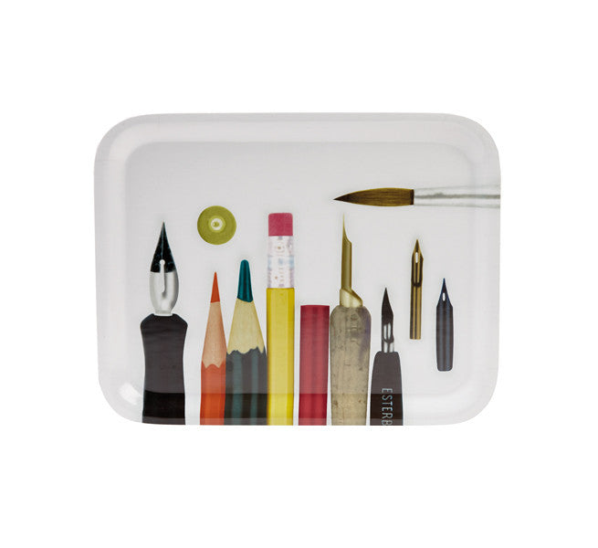 Eames Pens and Pencils Birch Wood Tray (Medium)