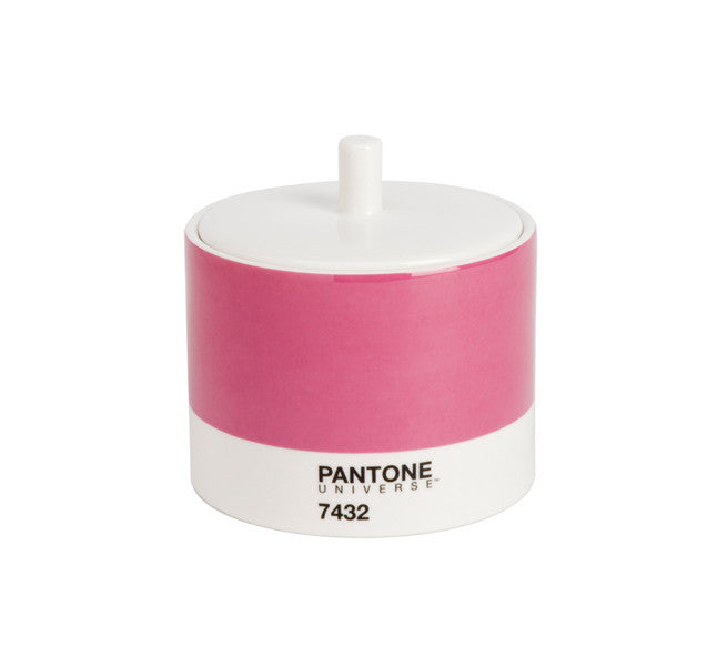 Pantone Raspberry Crush 7432C Sugar Pot