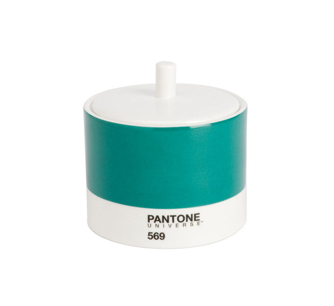 Pantone Shrub Green 659C Sugar Pot