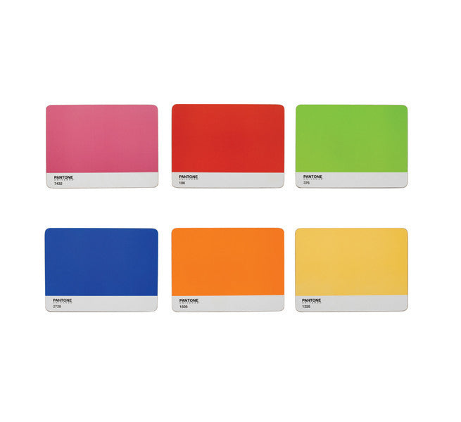 PANTONE Bright Tone Placemats (6 x Regular)