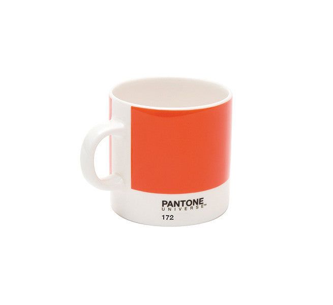 PANTONE Warm Red 172 Espresso Cup