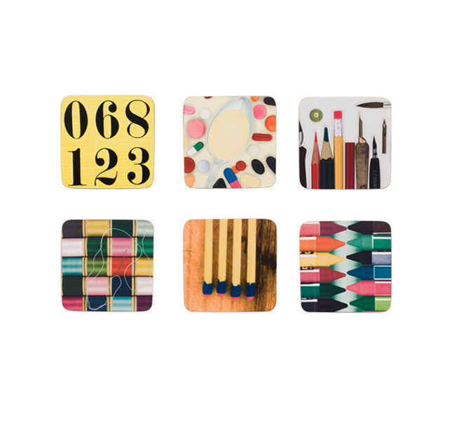 Eames Mixed Coasters
