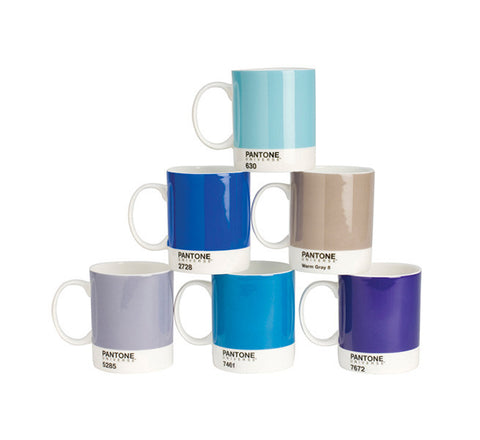 PANTONE Blue Tones Set 1 Mugs